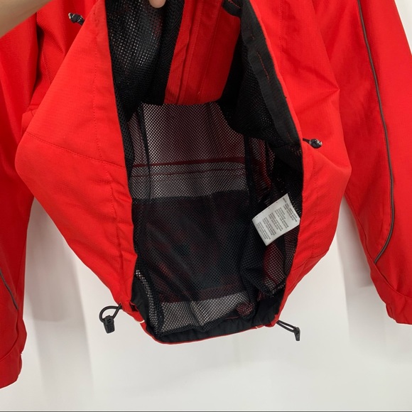Gore Bike Wear Windstopper Active Shell Red Cyclist Jacket Multi Pocket Sz Small - Picture 5 of 15